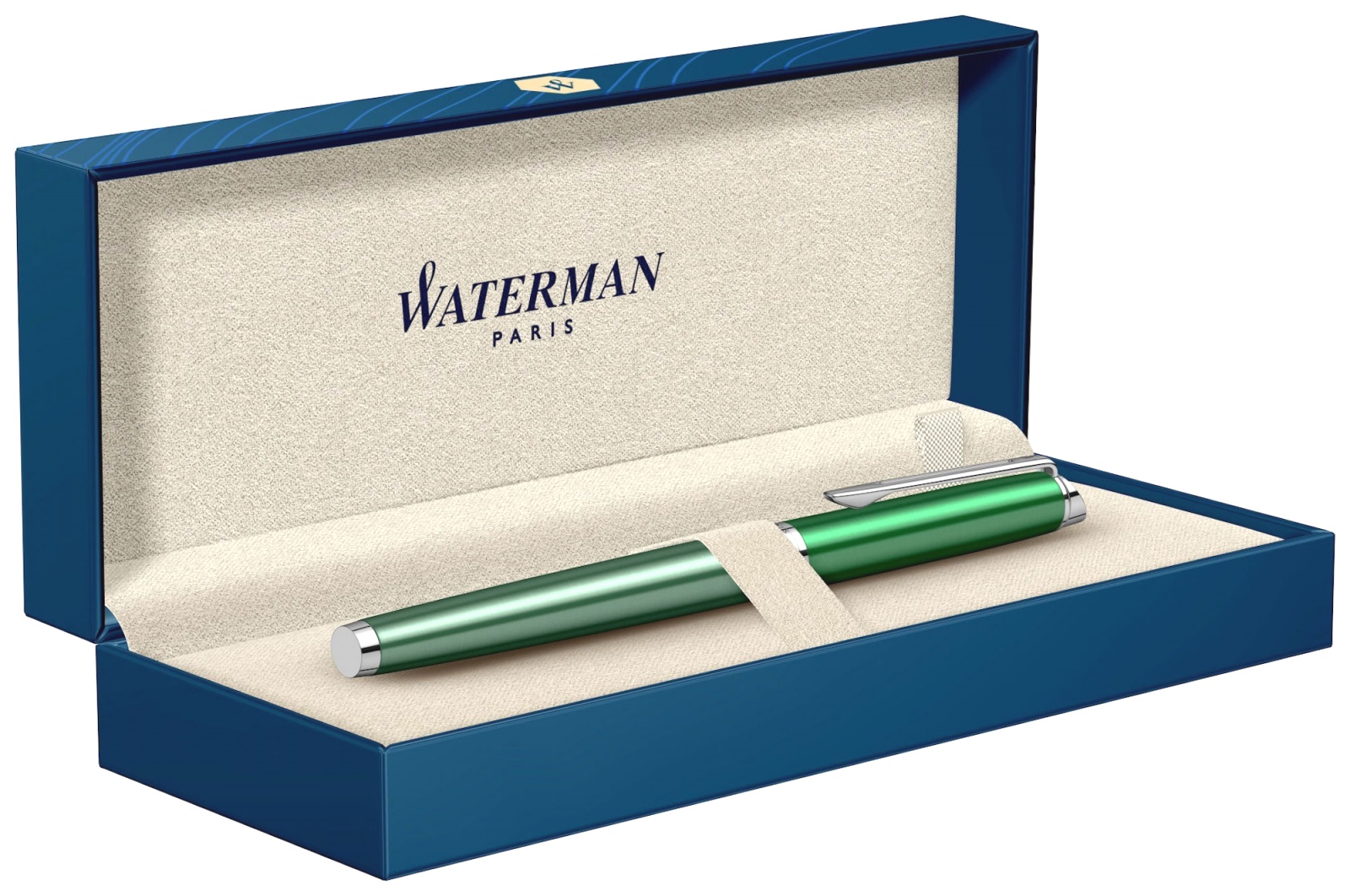  Ручка перьевая Waterman Hemisphere Deluxe 2020, Vineyard Green CT (Перо F), фото 5