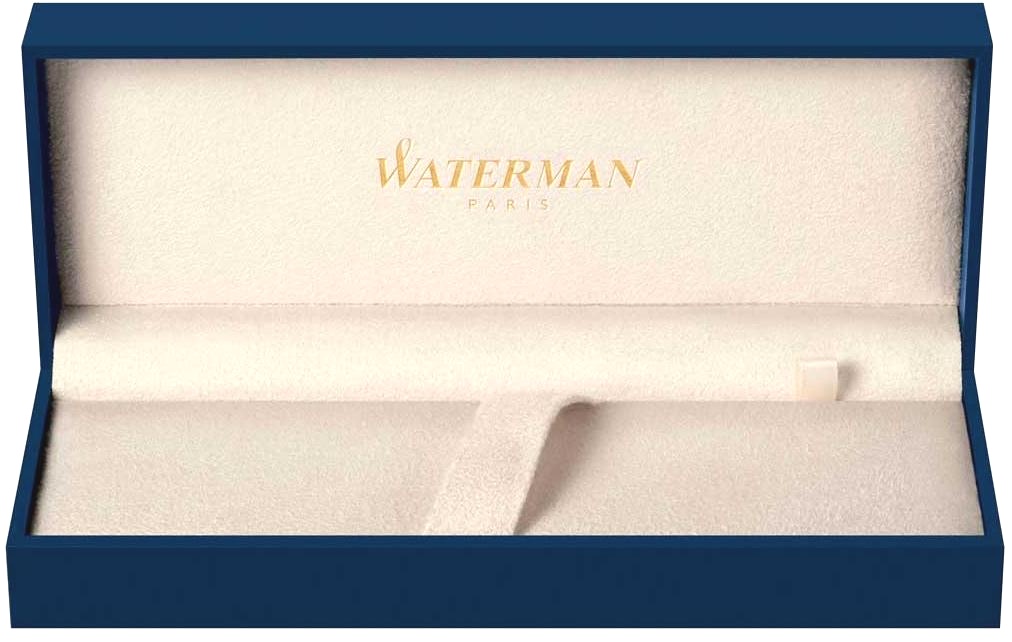  Ручка перьевая Waterman Laureat, Grey & Deco GT (Перо М), фото 4