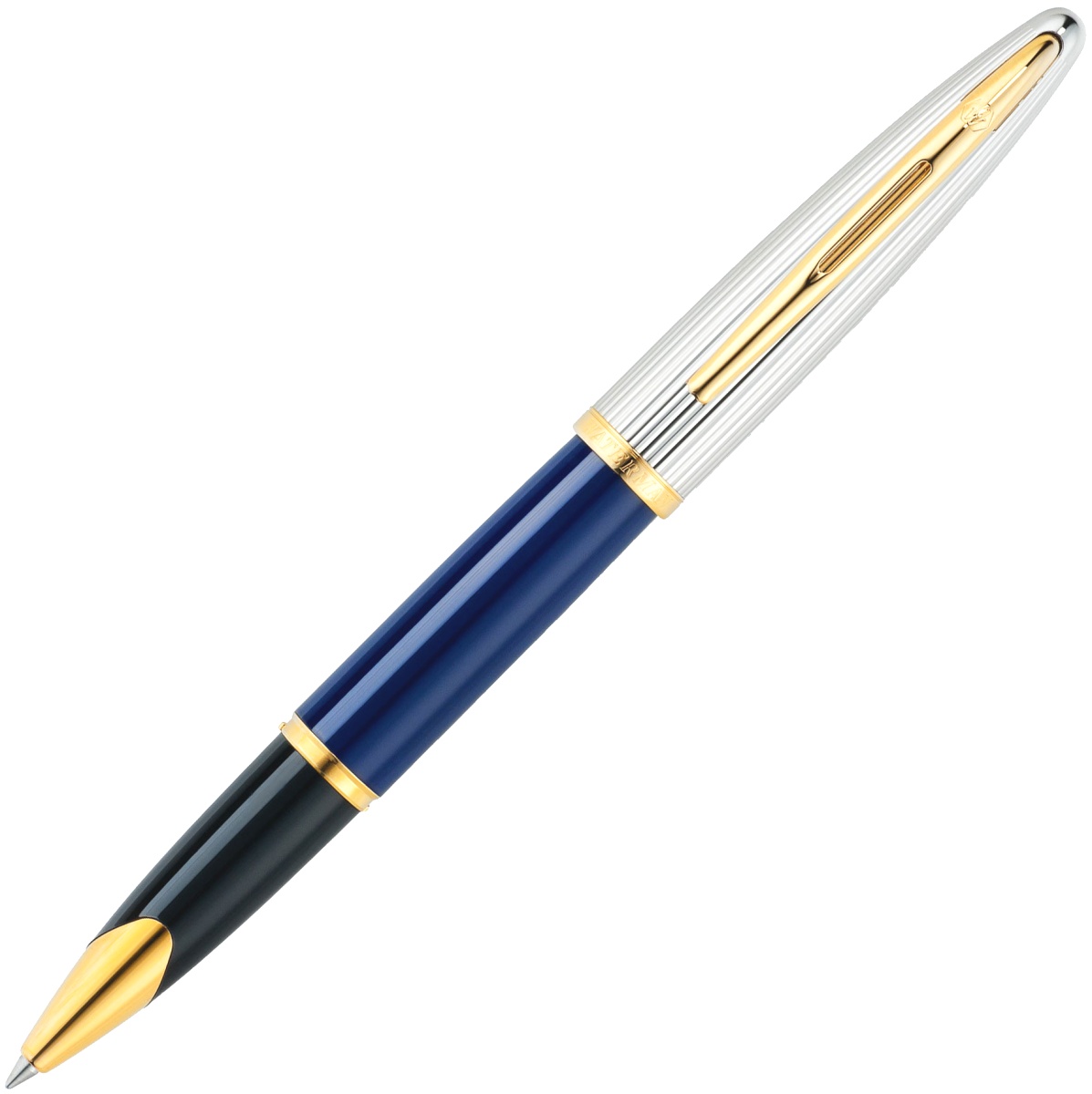 Ручка-роллер Waterman Carene DeLuxe, Blue / Silver