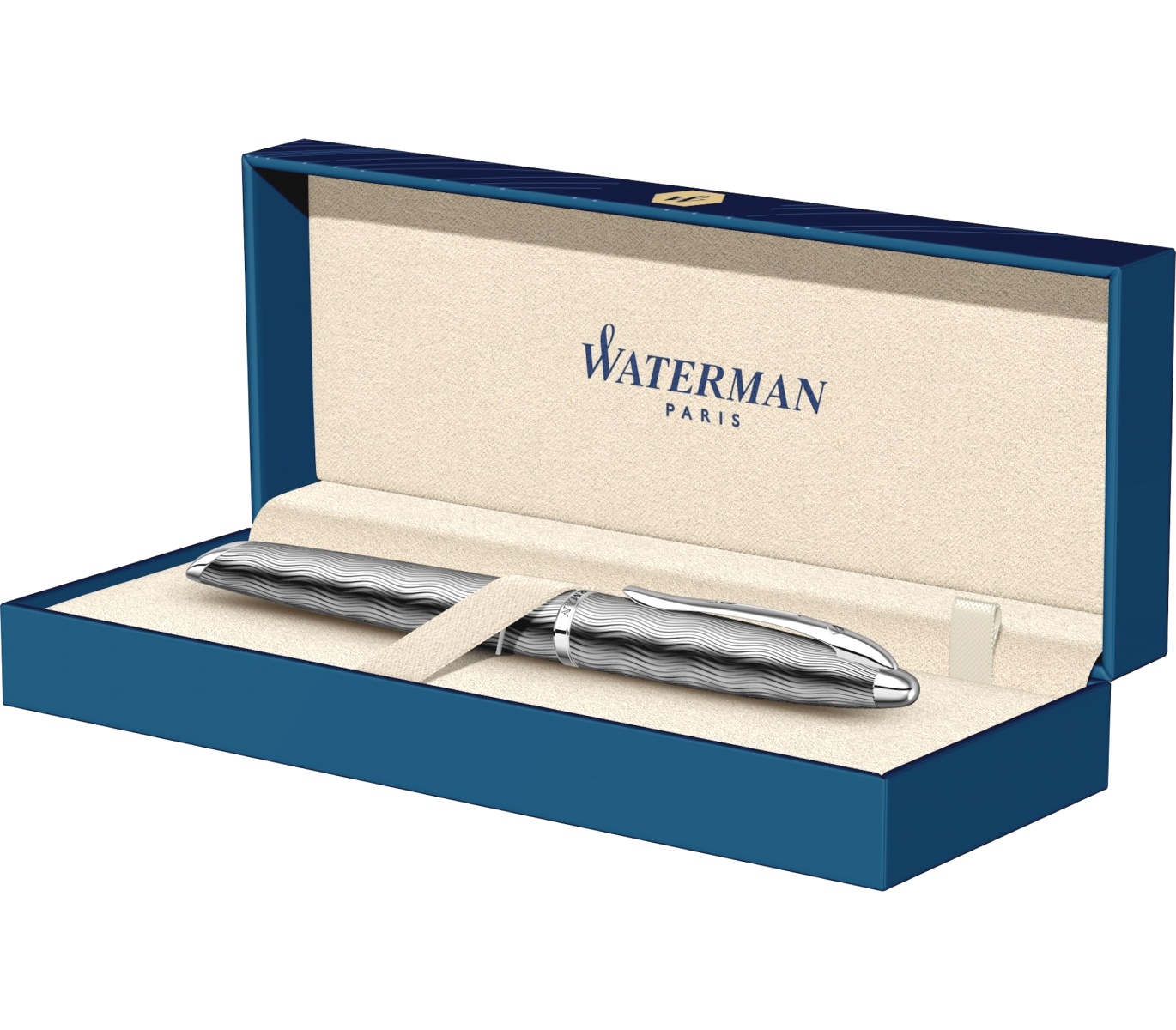 Ручка-роллер Waterman Carene Essential, Silver ST, фото 8