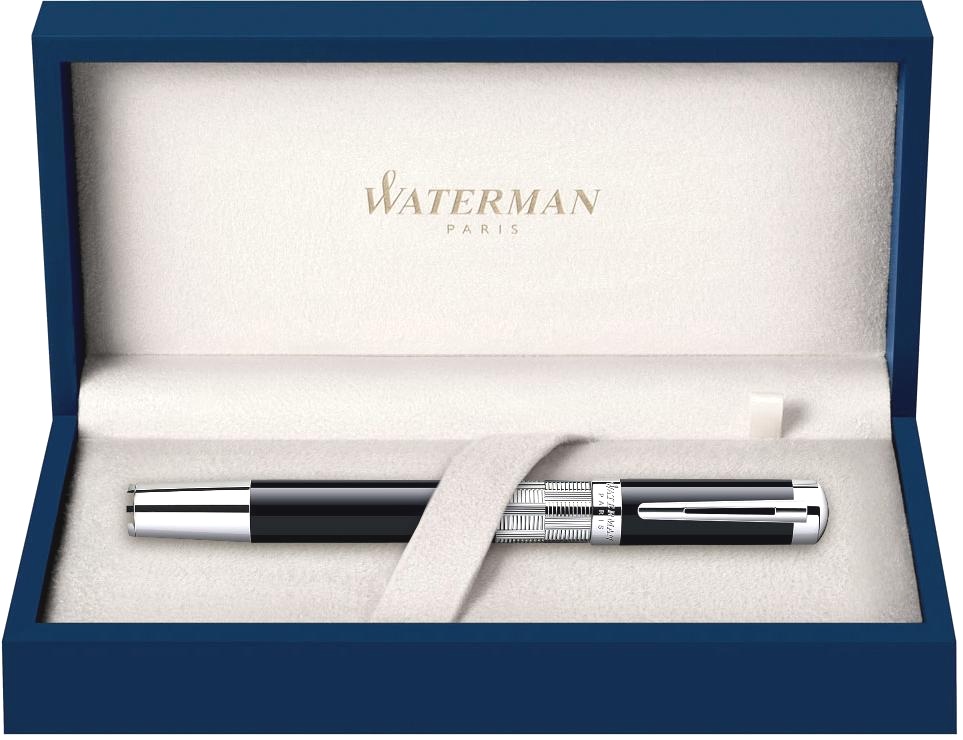 Ручка-роллер Waterman Elegance, Black ST, фото 3