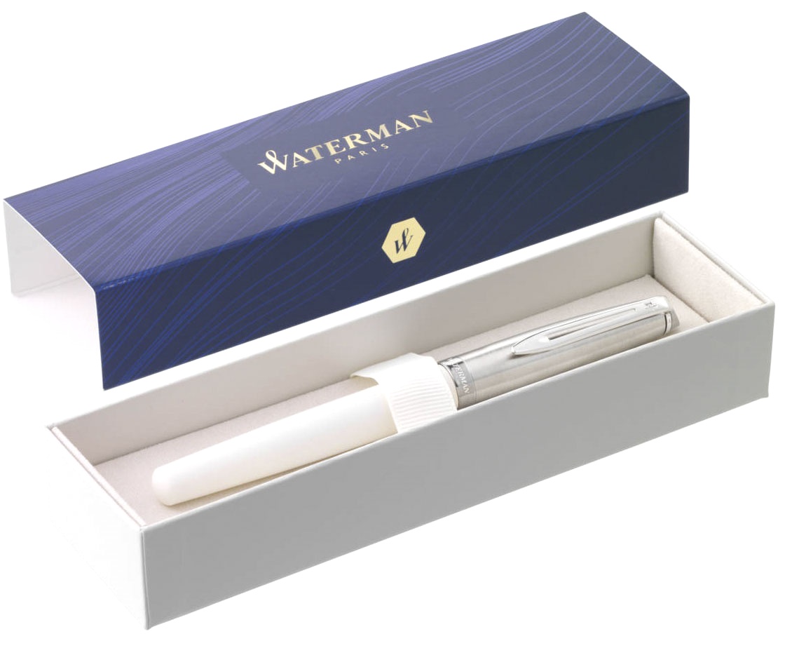  Ручка-роллер Waterman Embleme 2.0, White CT, фото 4
