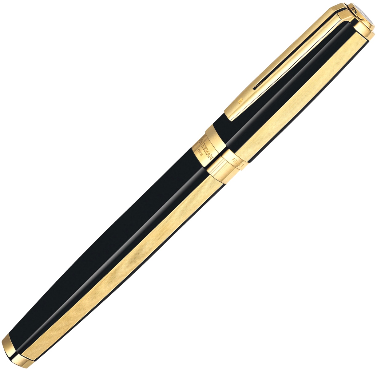 Ручка-роллер Waterman Exception Night & Day, Gold GT, фото 2