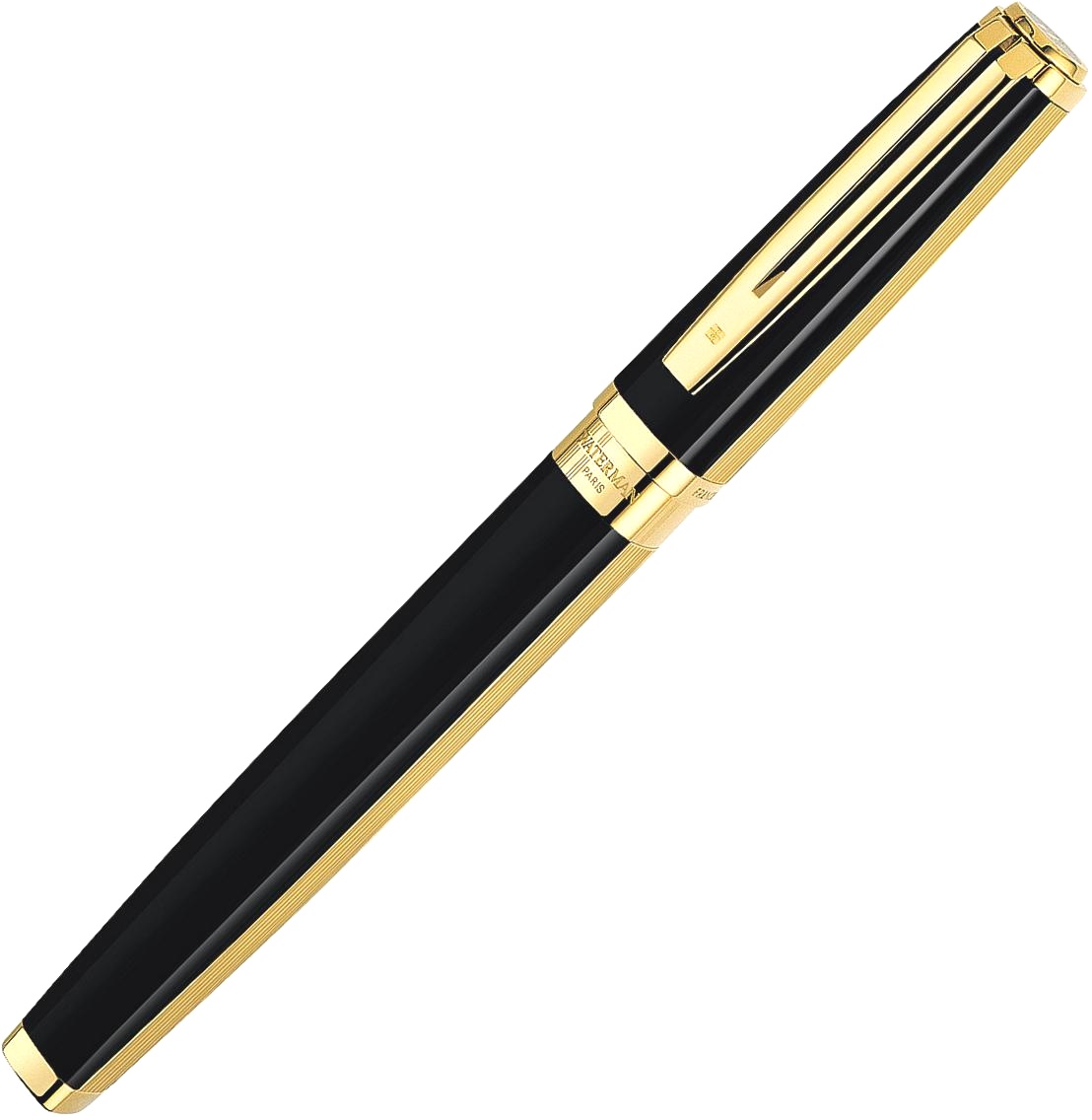 Ручка-роллер Waterman Exception Night & Day, Gold GT, фото 3