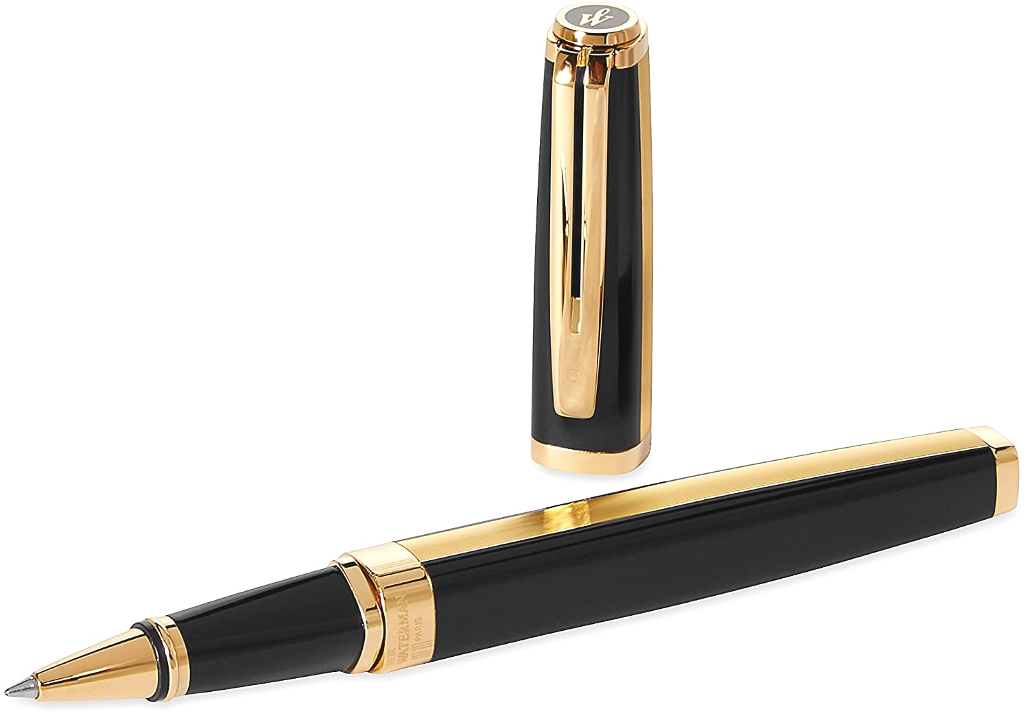 Ручка-роллер Waterman Exception Night & Day, Gold GT, фото 4