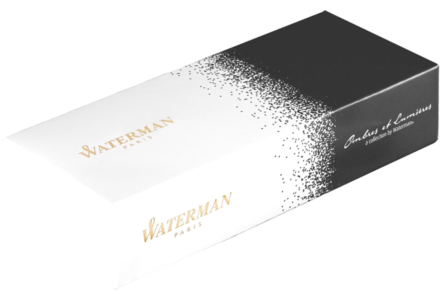 Ручка-роллер Waterman Expert 3 2015 Ombres et Lumieres Special Edition Black and White CT, фото 4