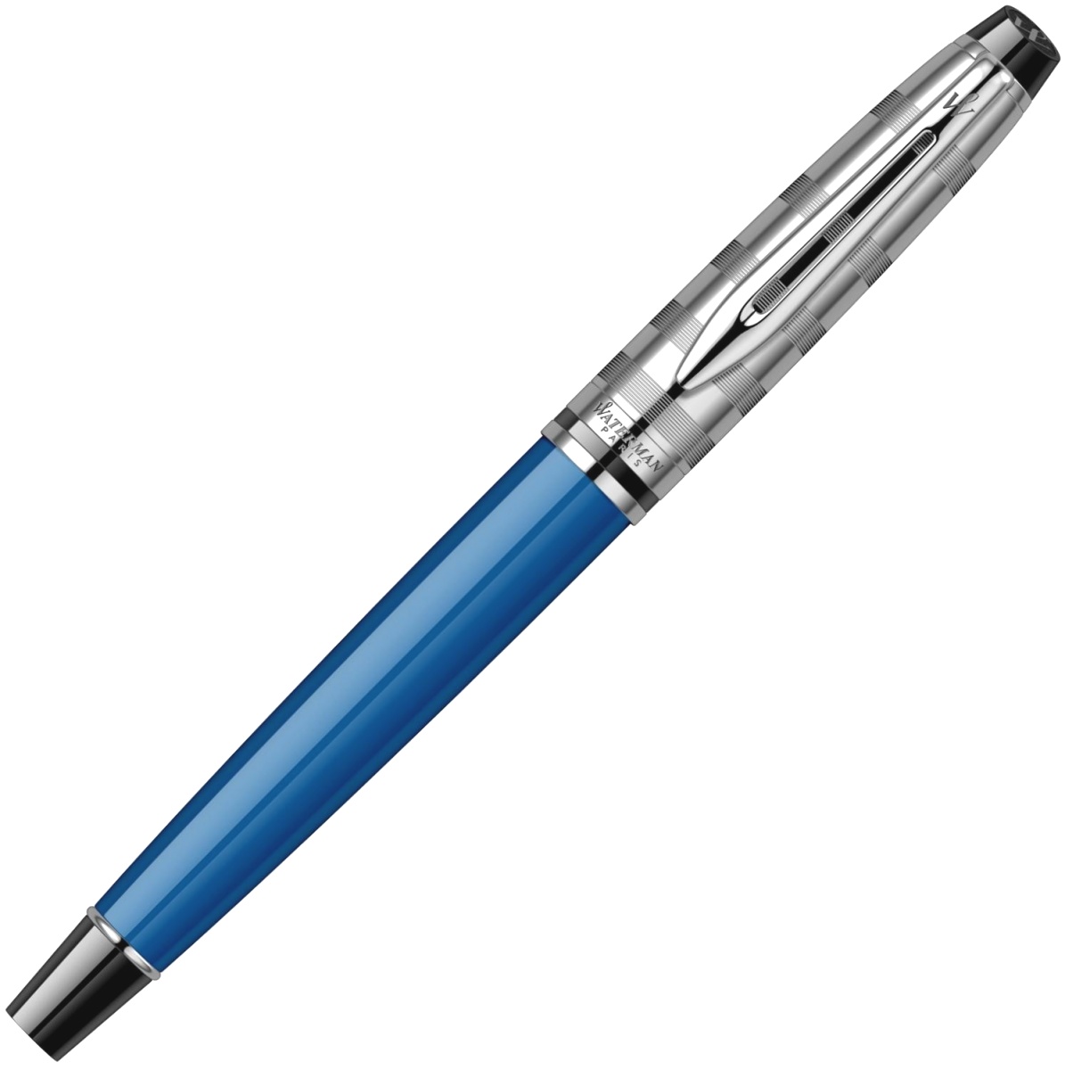 Ручка-роллер Waterman Expert 3 Deluxe, Blue Obsession CT, фото 4