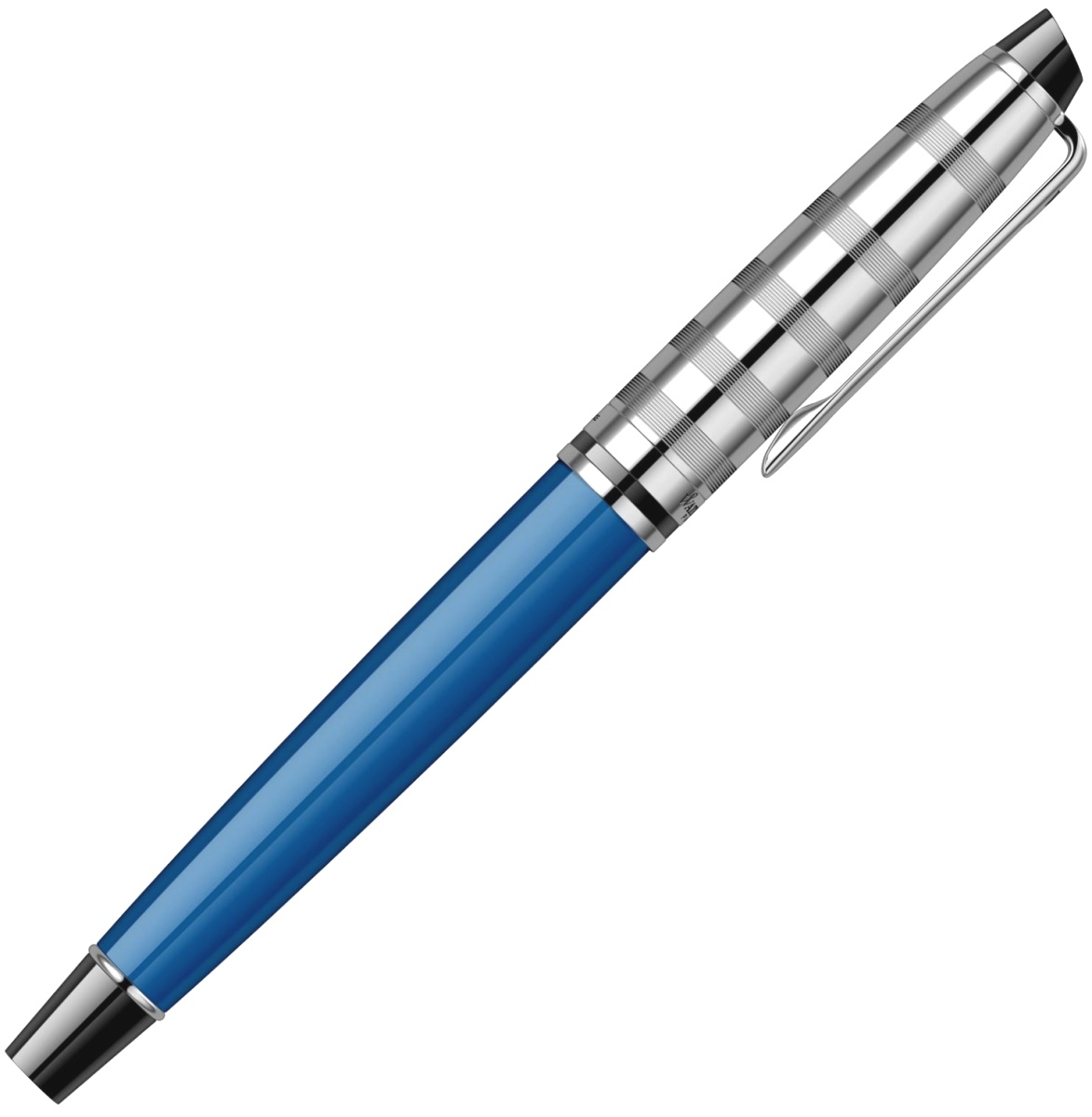 Ручка-роллер Waterman Expert 3 Deluxe, Blue Obsession CT, фото 5