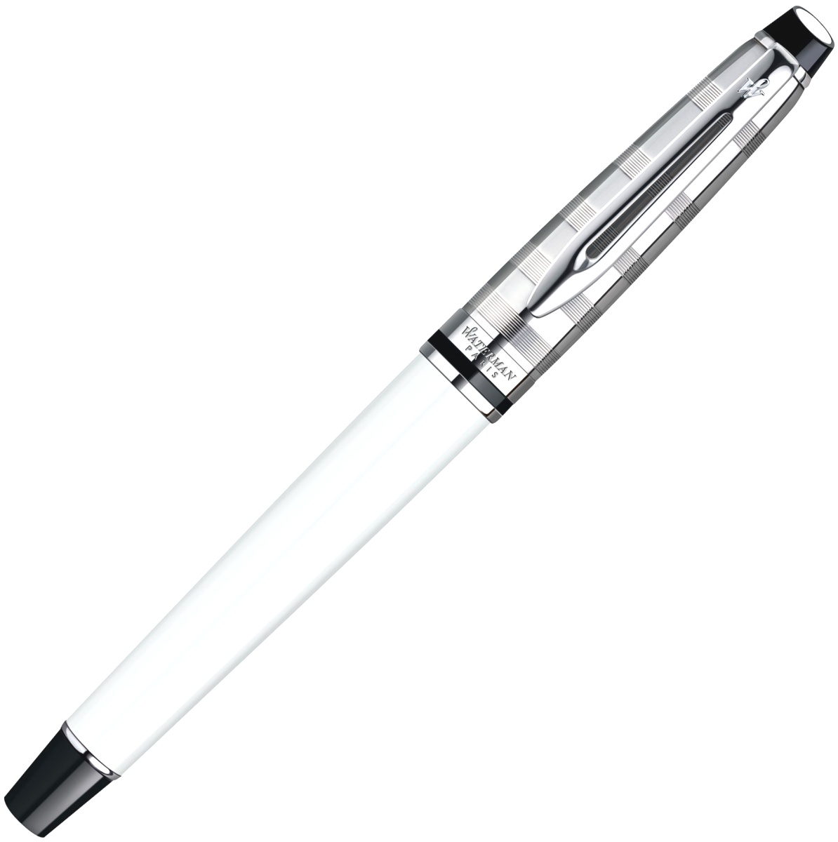 Ручка-роллер Waterman Expert 3 Deluxe, White CT, фото 2