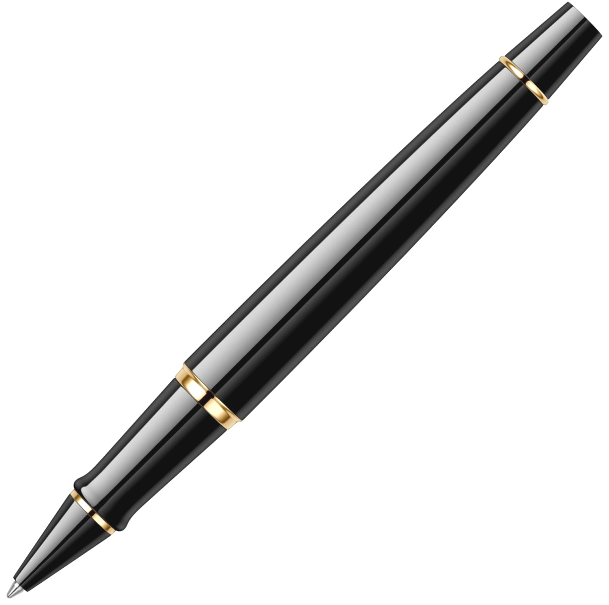 Ручка-роллер Waterman Expert 3 Essential, Laque Black GT, фото 6
