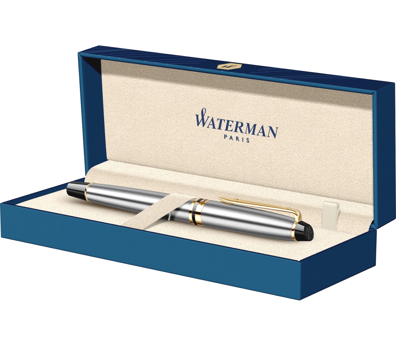 Ручка-роллер Waterman Expert 3 Essential, Stainless Steel GT, фото 7