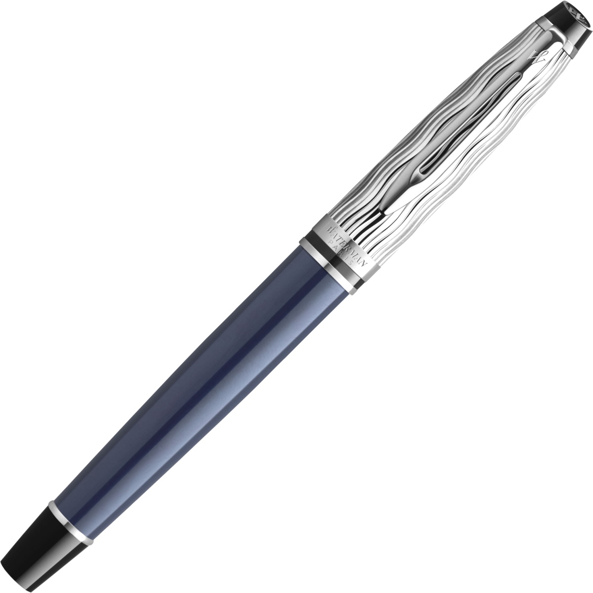  Ручка-роллер Waterman Expert 3 SE Deluxe L`Essence, Blue CT, фото 2