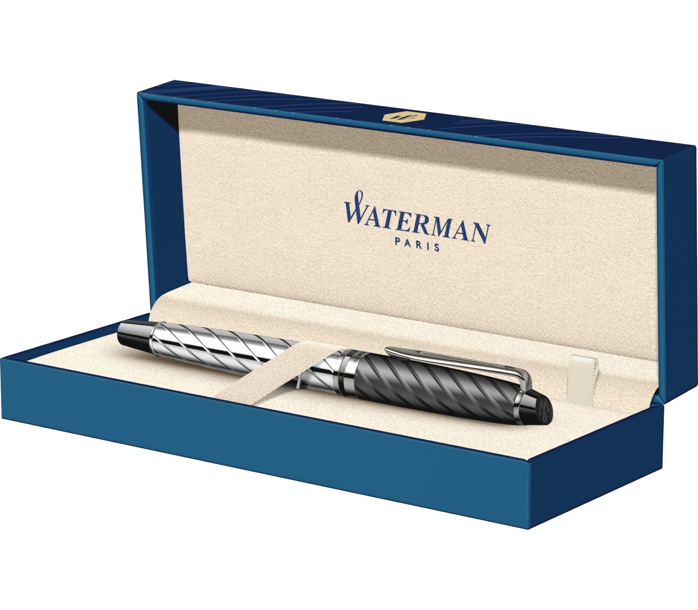 Ручка-роллер Waterman Expert 3 Precious, Black / Palladium, фото 7