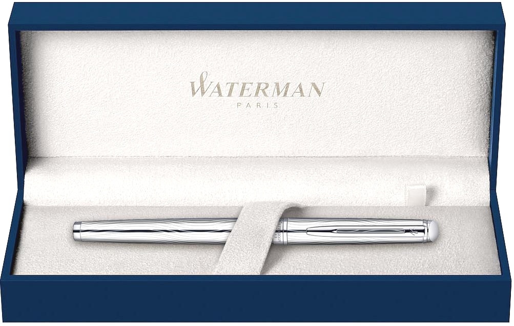 Ручка-роллер Waterman Hemisphere Deluxe, Metal CT, фото 3