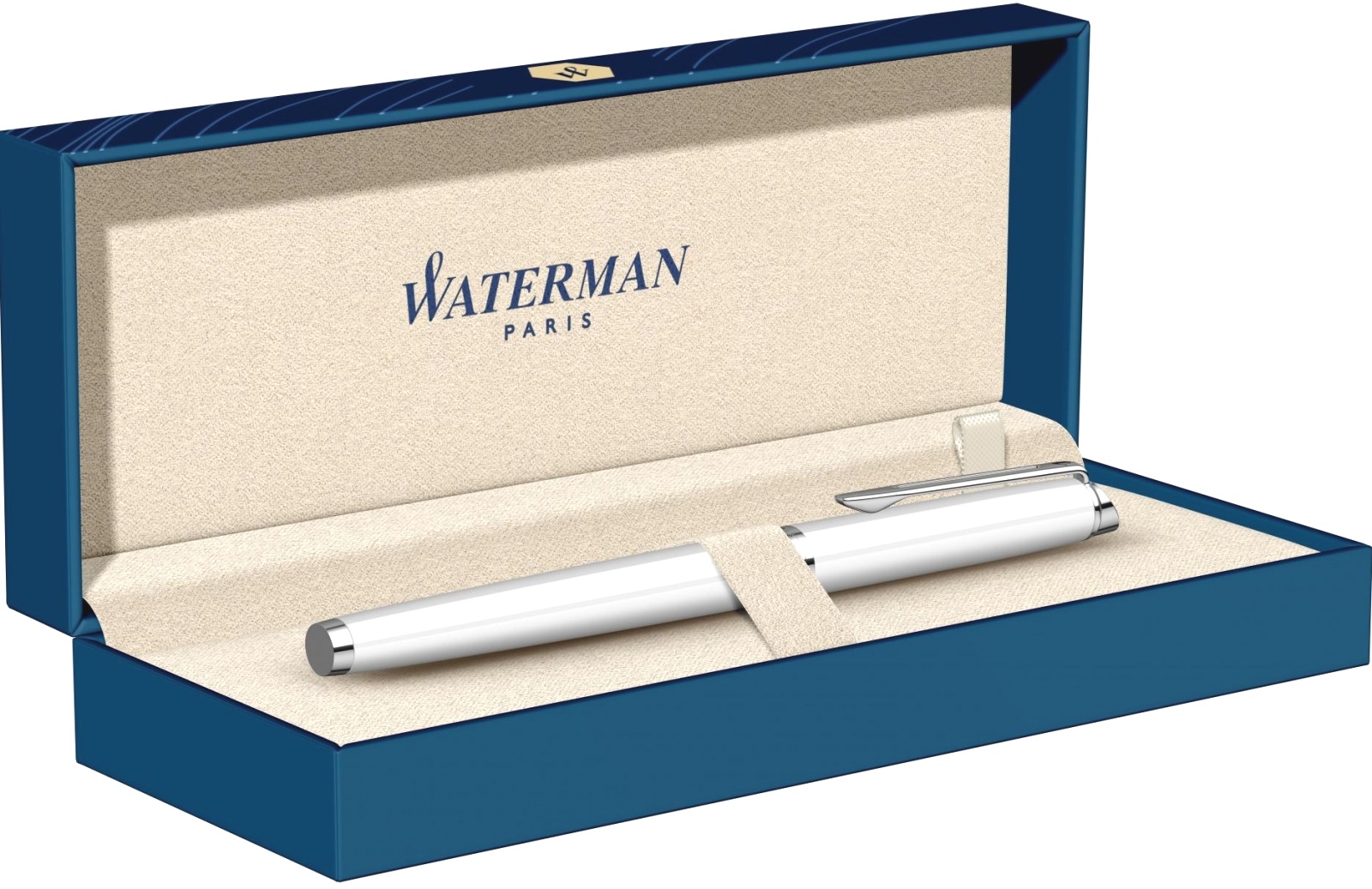 Ручка-роллер Waterman Hemisphere Essential, White CT, фото 8