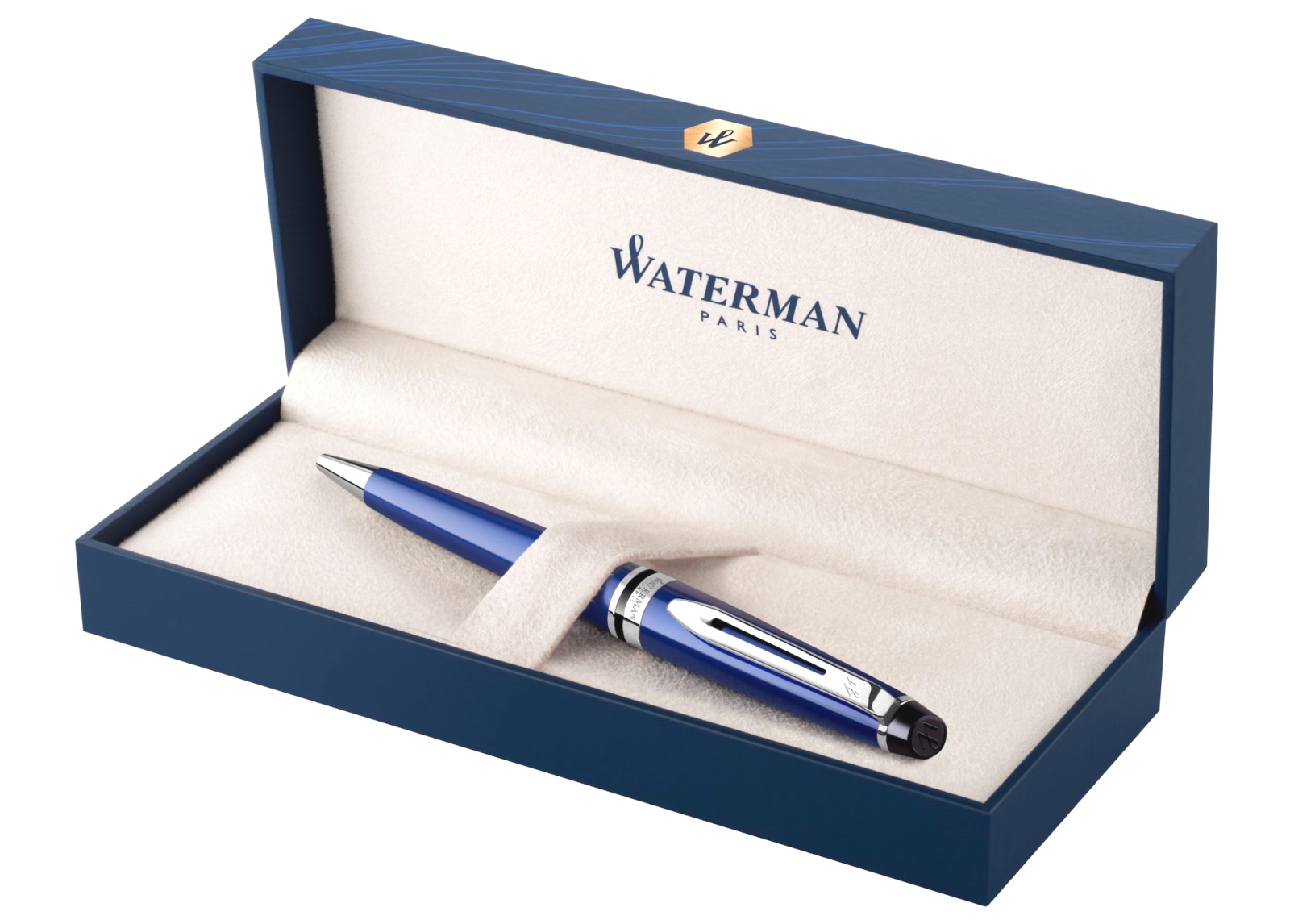  Ручка шариковая Waterman Expert 3, Blue CT, фото 2