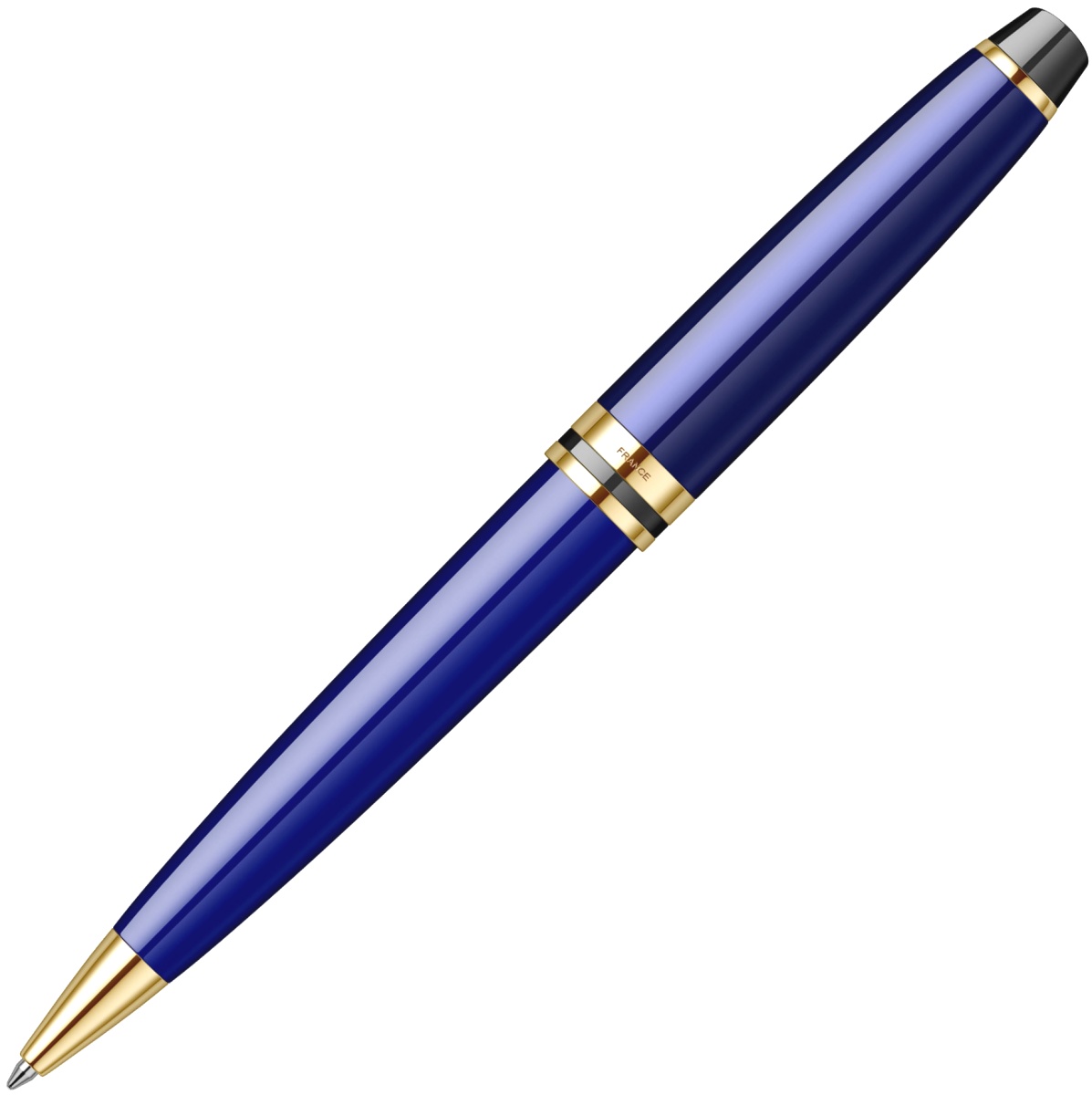  Ручка шариковая Waterman Expert 3, Blue Lacquer GT, фото 3