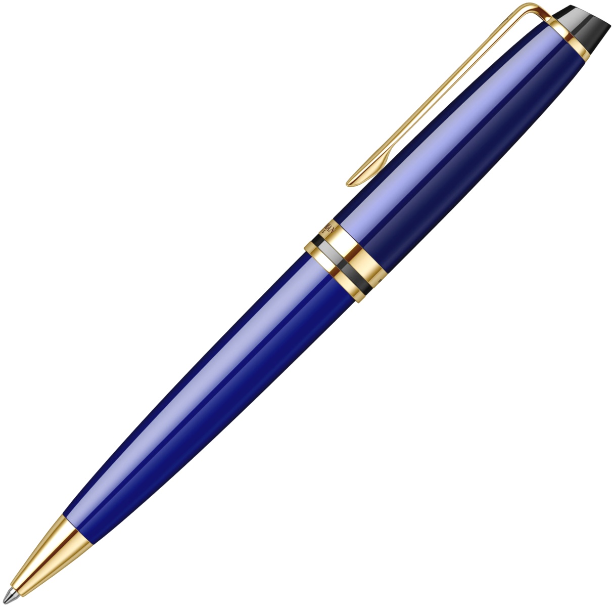  Ручка шариковая Waterman Expert 3, Blue Lacquer GT, фото 4