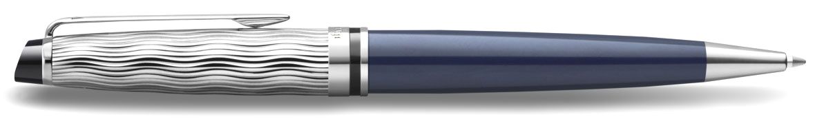  Ручка шариковая Waterman Expert 3 SE Deluxe L`Essence, Blue CT, фото 2