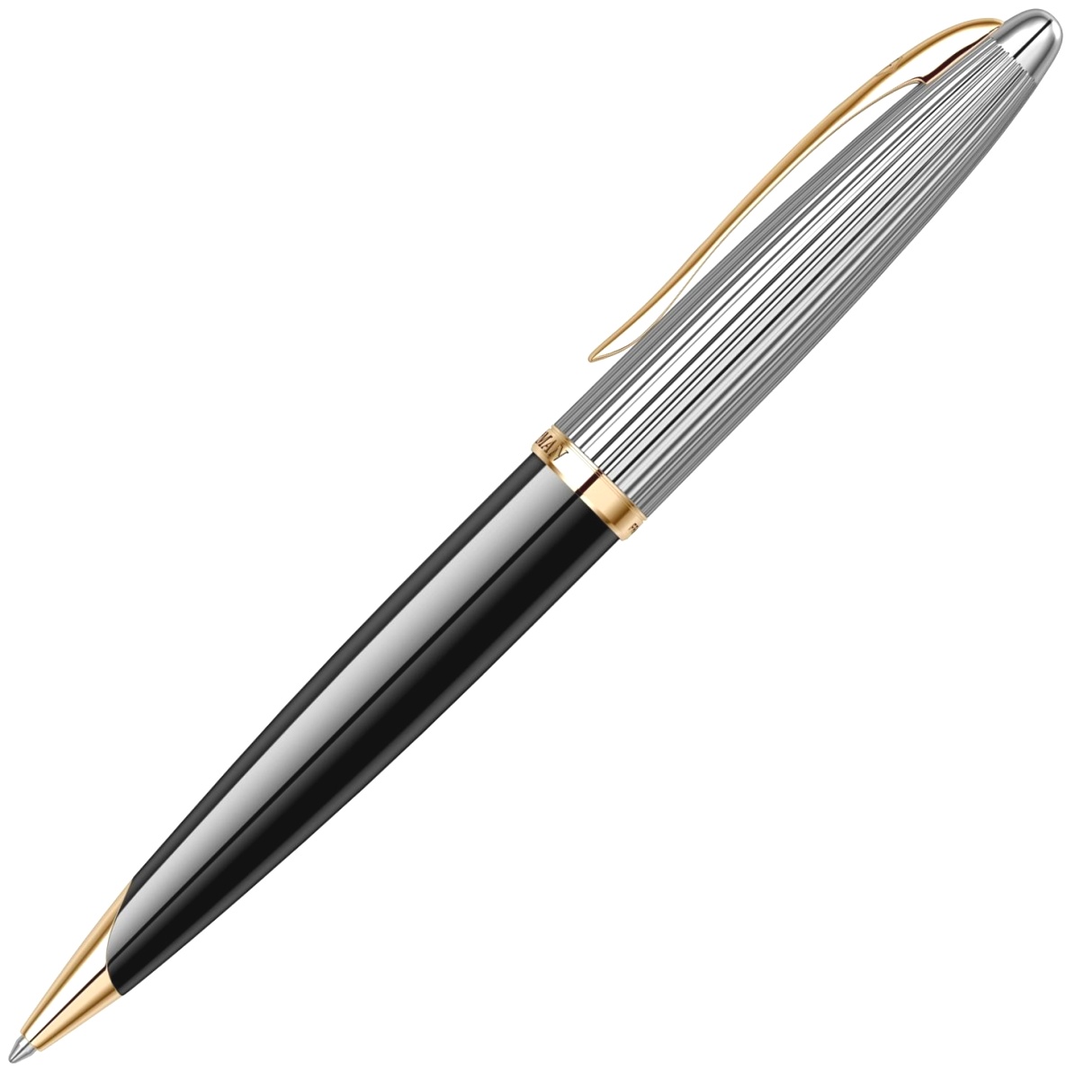 Шариковая ручка Waterman Carene DeLuxe, Black GT, фото 2