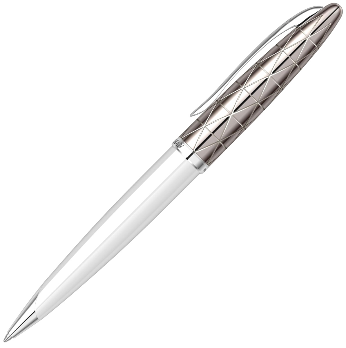 Шариковая ручка Waterman Carene Deluxe Contemporary, White ST, фото 2