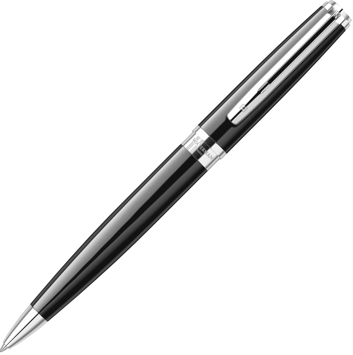 Шариковая ручка Waterman Exception Slim, Black Lacquer ST