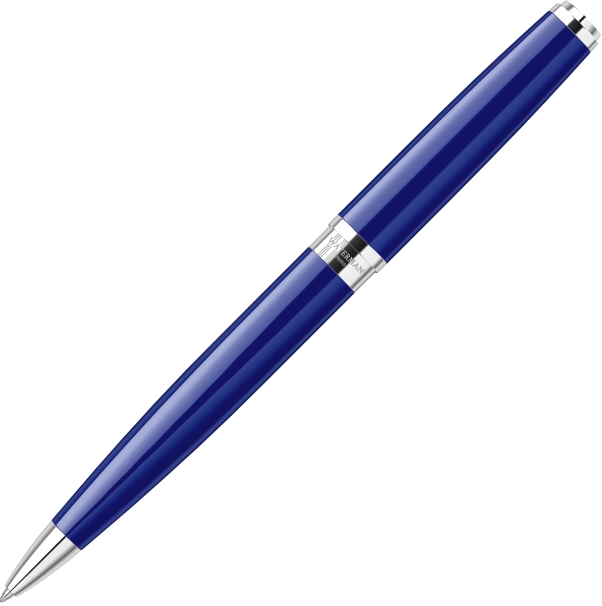 Шариковая ручка Waterman Exception Slim, Blue Lacquer ST, фото 4