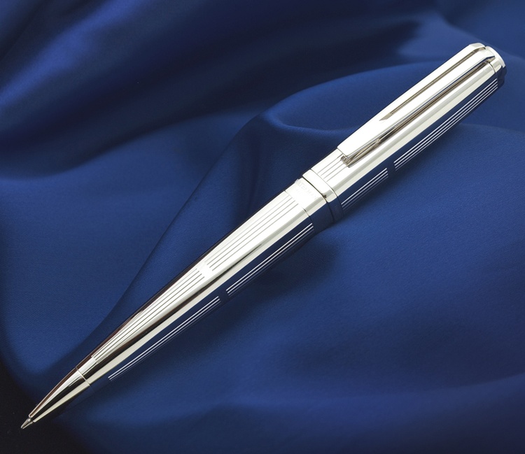 Шариковая ручка Waterman Exception Sterling Silver, Silver, фото 4
