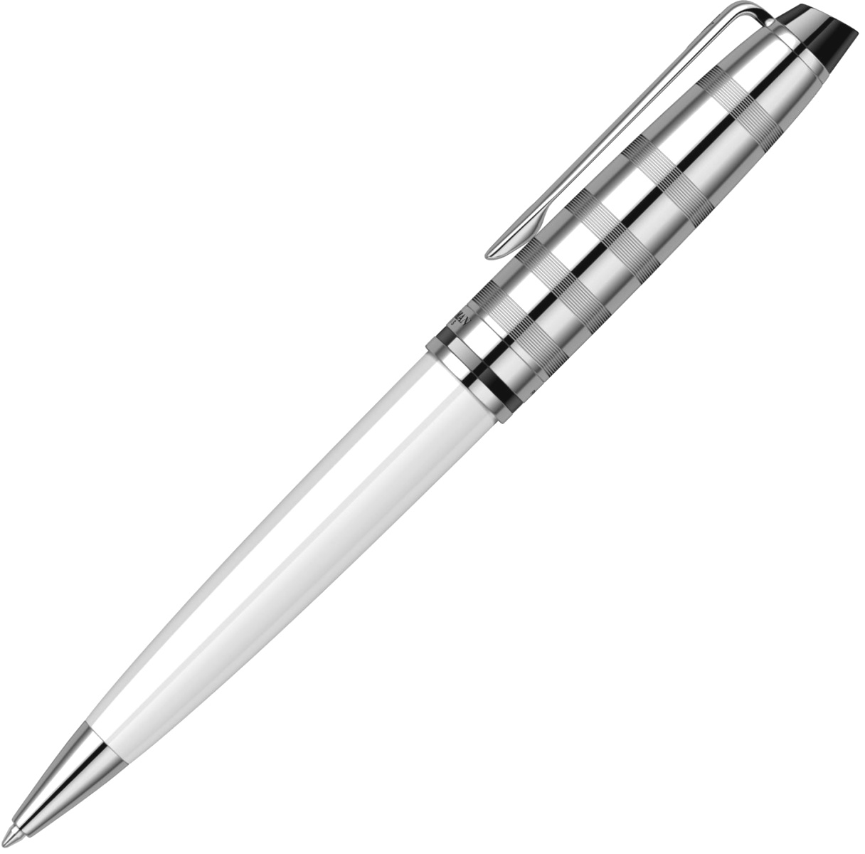 Шариковая ручка Waterman Expert 3 Deluxe, White CT, фото 2