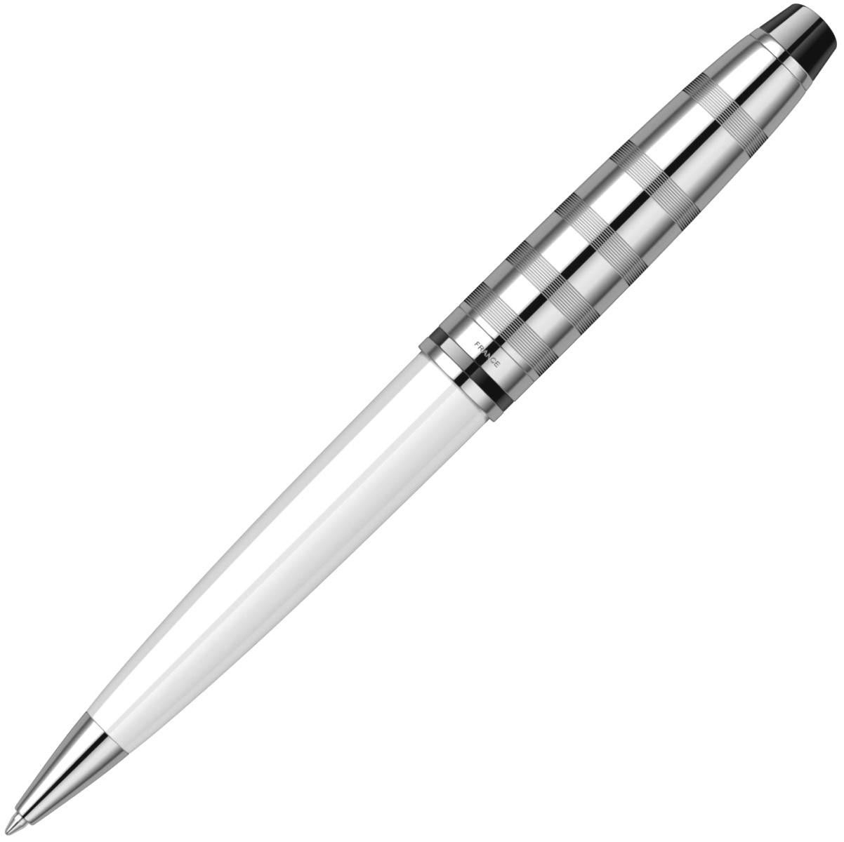 Шариковая ручка Waterman Expert 3 Deluxe, White CT, фото 3