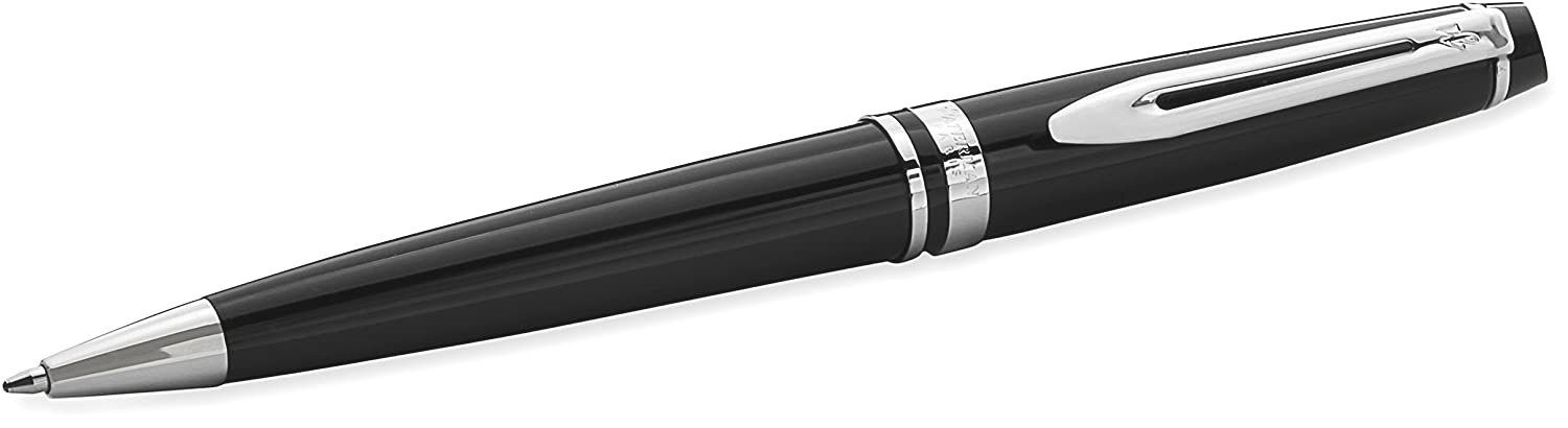 Шариковая ручка Waterman Expert 3 Essential, Laque Black CT, фото 4