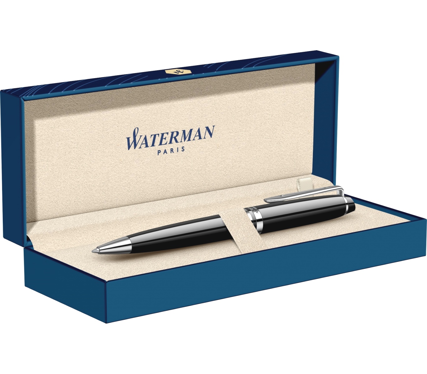 Шариковая ручка Waterman Expert 3 Essential, Laque Black CT, фото 6