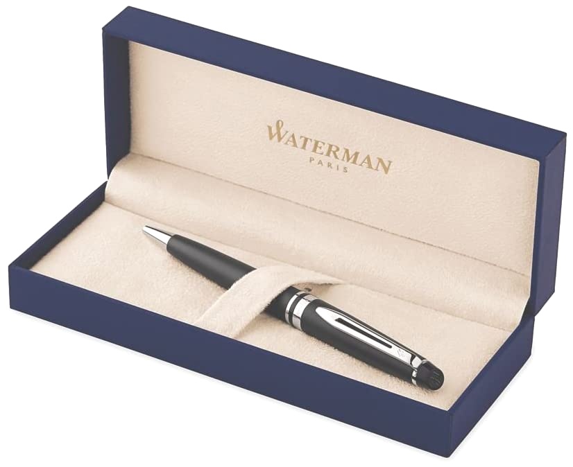 Шариковая ручка Waterman Expert 3 Essential, Matte Black CT, фото 3