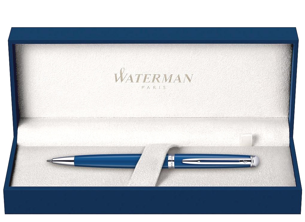 Шариковая ручка Waterman Hemisphere Essential, Blue Obsession CT, фото 2