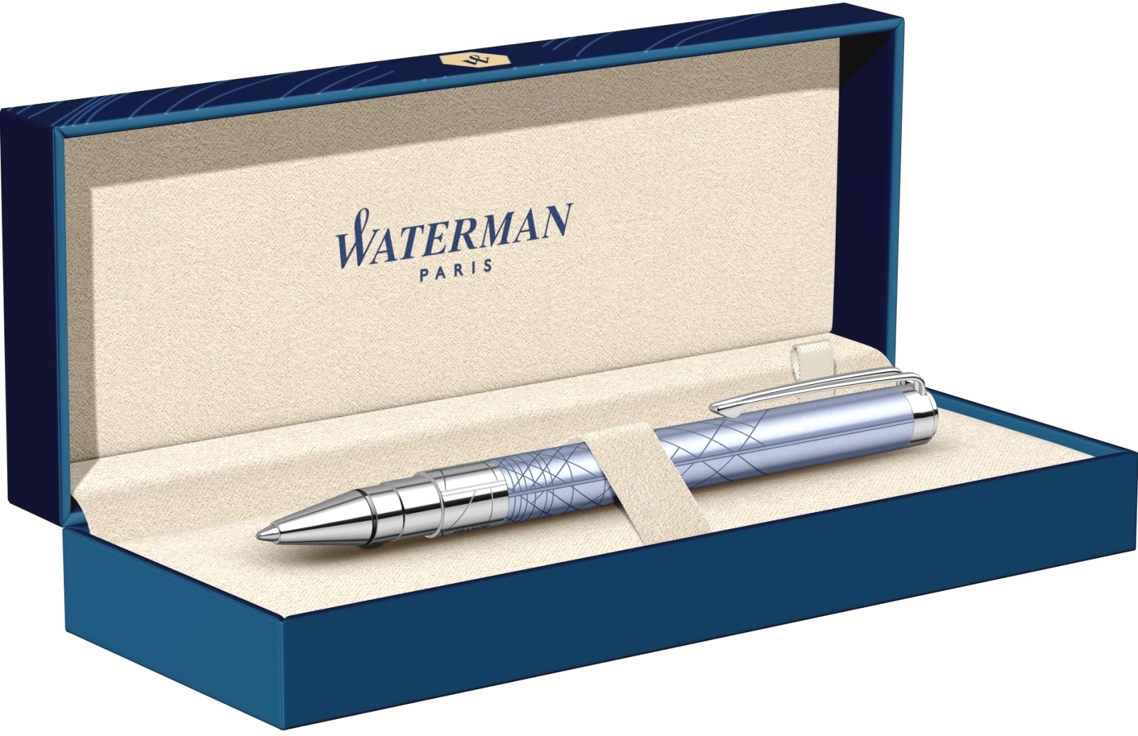 Шариковая ручка Waterman Perspective, Azure CT, фото 5