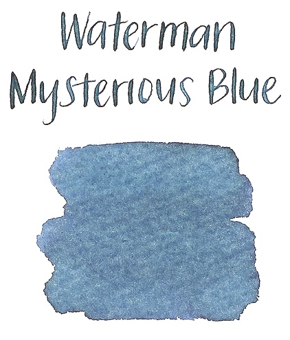  Стандартные картриджи с темно-синими чернилами для перьевой ручки Waterman, Mysterious Blue, фото 5