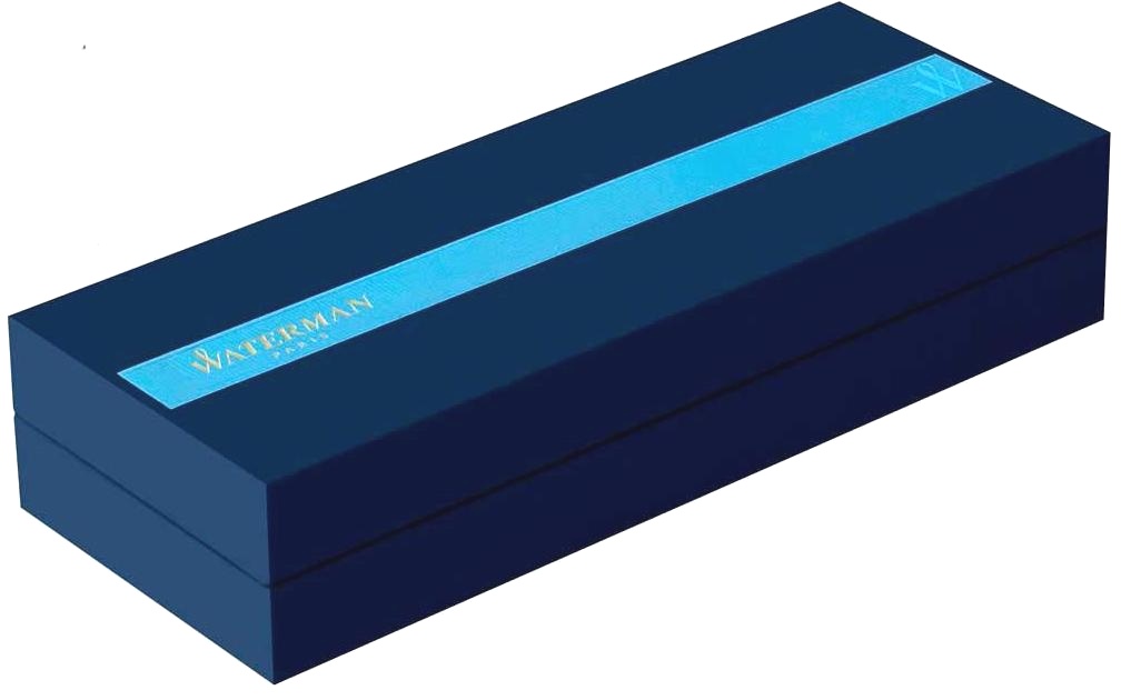 Шариковая ручка Waterman Exception Slim, Blue Lacquer ST, футляр