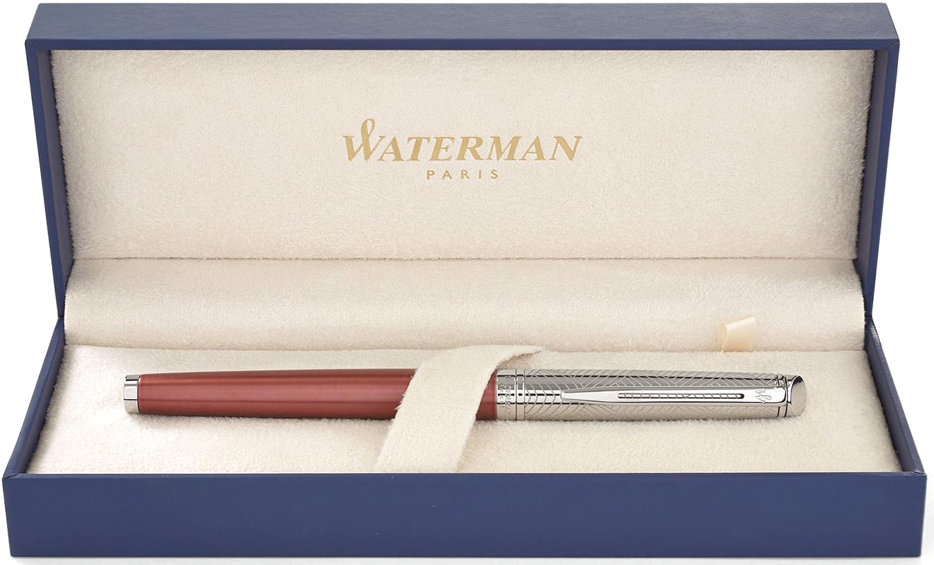 Ручка-роллер Waterman Hemisphere Deluxe Privee, Rose Cuivre CT, фото 3