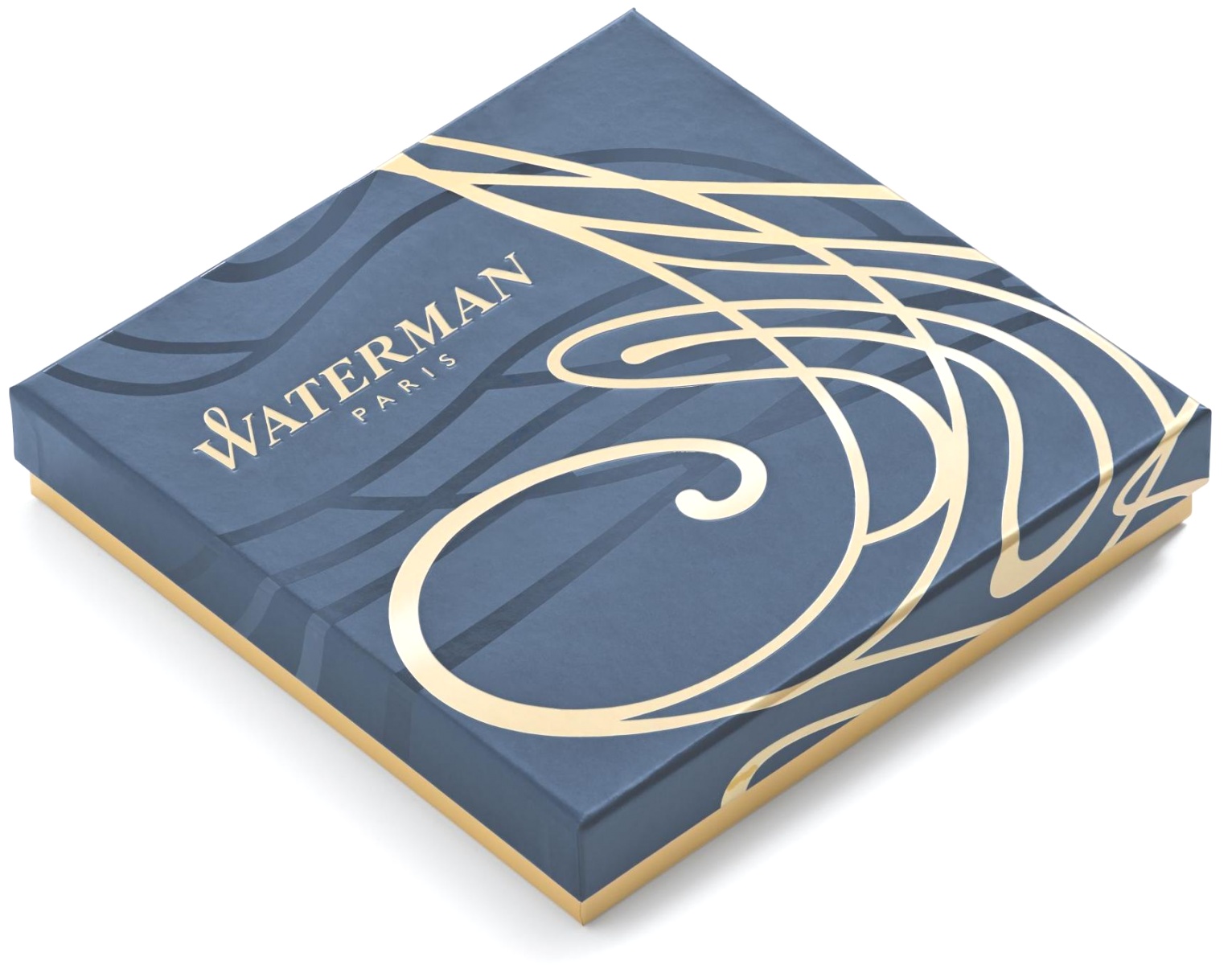 Набор: Ручка перьевая Waterman Hemisphere 2018, Bright Blue CT (Перо F) + Подарочная коробка Waterman с фирменной записной книжкой, фото 12