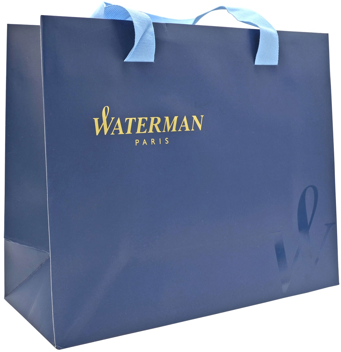 Набор: Ручка перьевая Waterman Hemisphere 2018, Bright Blue CT (Перо F) + Подарочная коробка Waterman с фирменной записной книжкой, фото 17