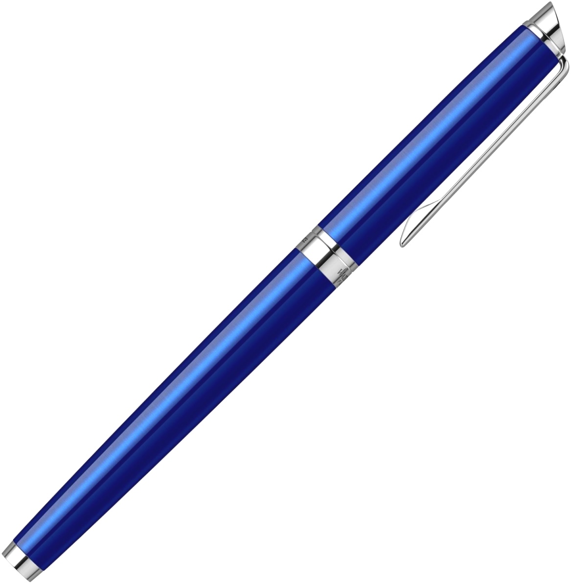 Набор: Ручка перьевая Waterman Hemisphere 2018, Bright Blue CT (Перо F) + Подарочная коробка Waterman с фирменной записной книжкой, фото 8